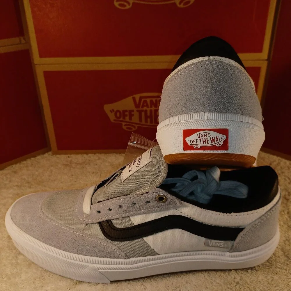 Vans Men's 6.5/Women's 8 Gilbert Crockett Pro Gray/White VN0A38CO0QO